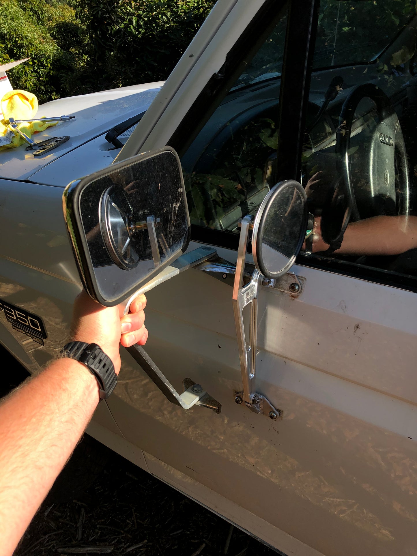 92-97 Ford OBS Billet Race Mirror